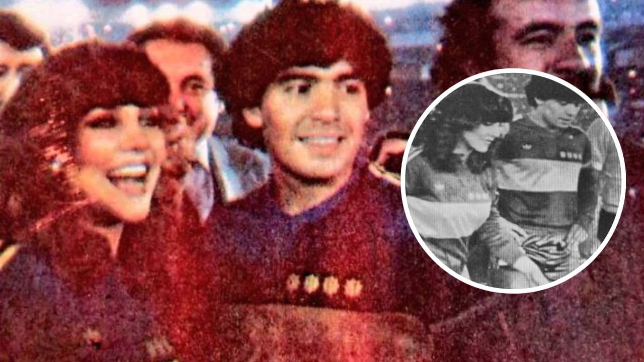 Cuando Maradona se enamoró de la Vero Castro en México