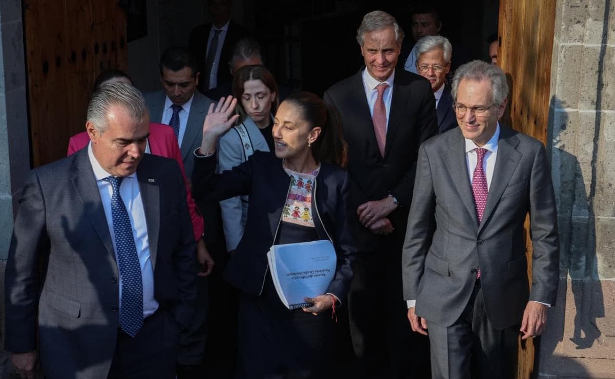 Los grandes empresarios presentan su lista de deseos a Sheinbaum