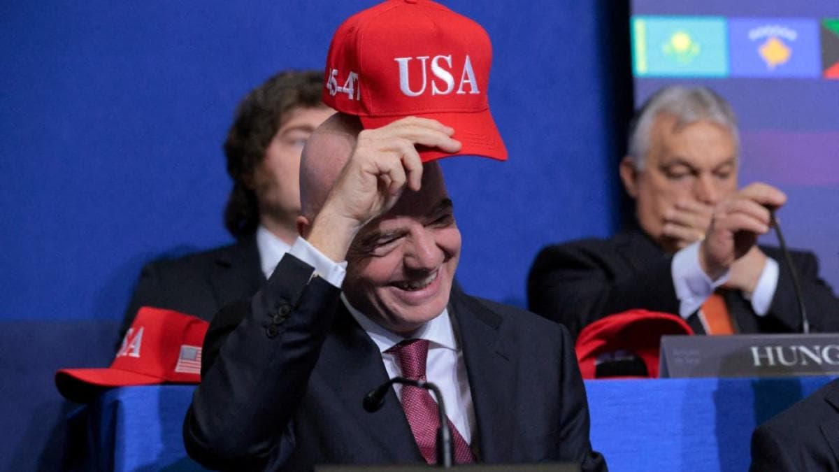 Infantino se pone la gorra de Trump: ¿Dónde quedó la FIFA?