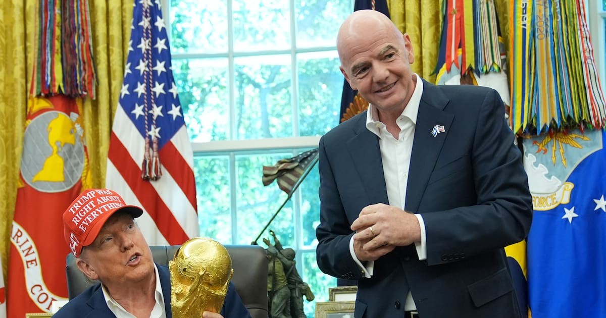 Trump se burla de Infantino y el Mundial 2026: “Solo es feliz si su equipo no pierde”
