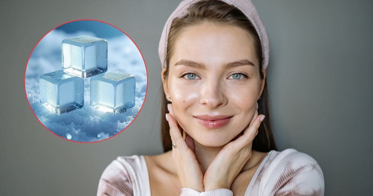 ¿Hielo en la cara? Cuidado, le puede quemar la piel